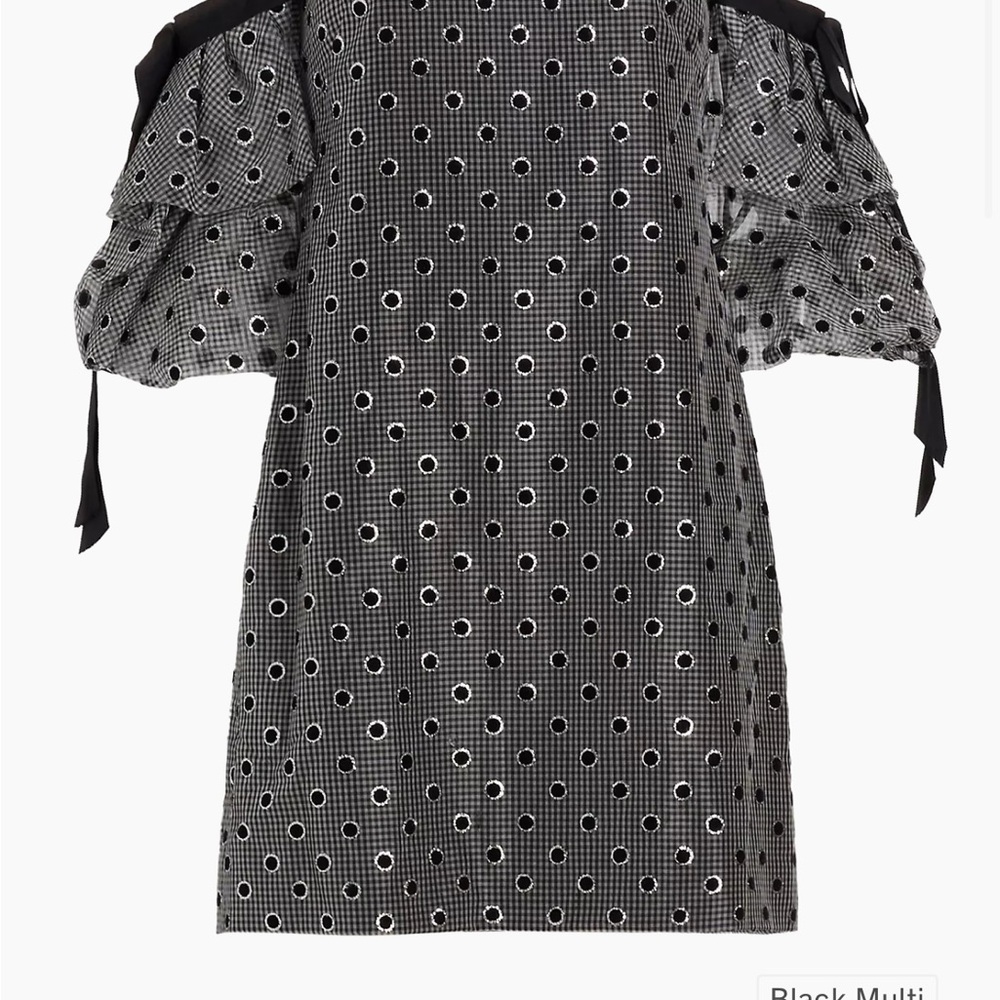 LELA ROSE POLKA DOT MINI DRESS - Picture 5 of 10